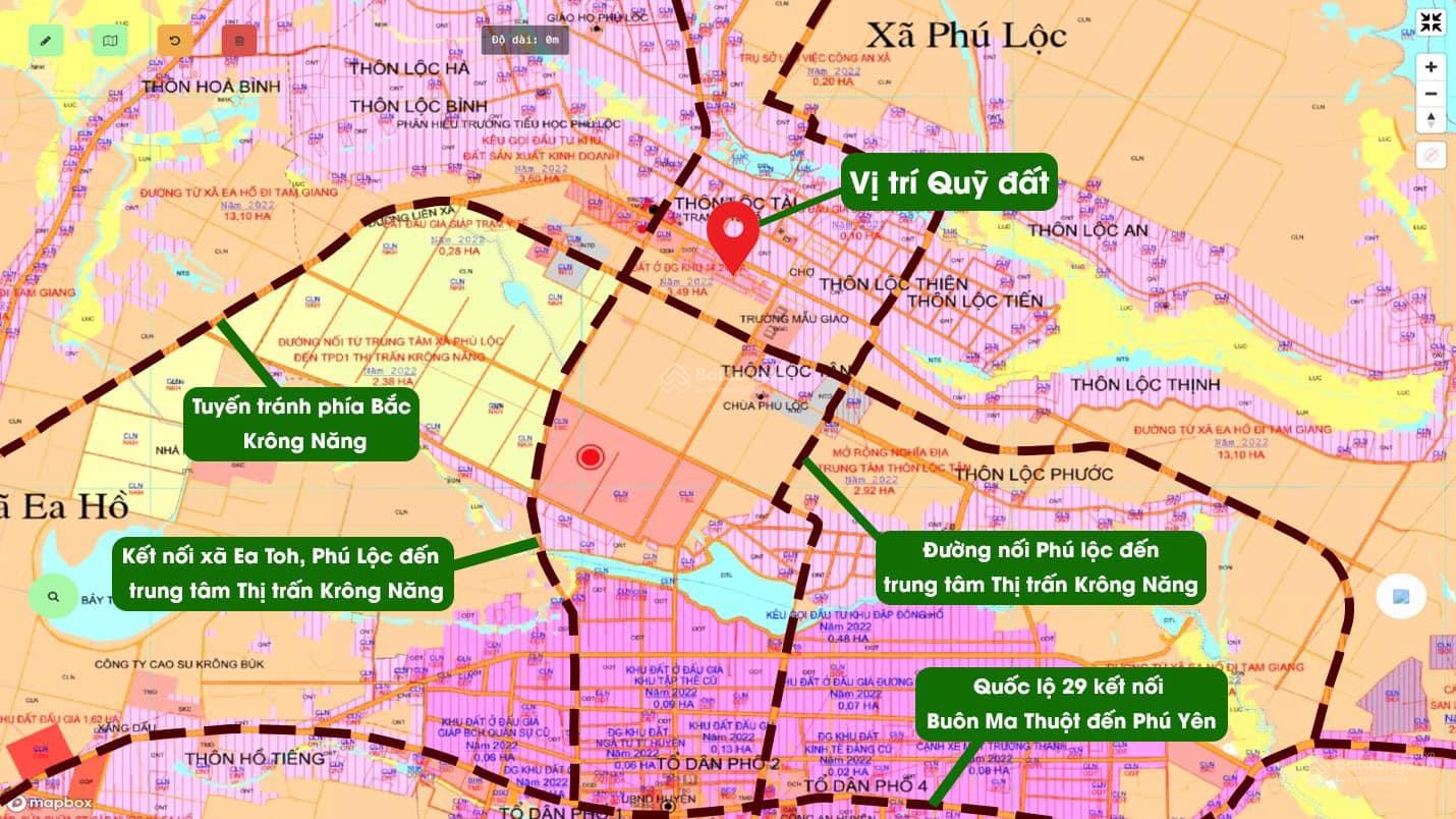 BÁN ĐẤT NỀN SỔ ĐỎ KDC PHÚ LỘC , KRÔNG NĂNG - TRUNG TÂM HÀNH CHÍNH MỚI. GIÁ CHỈ 8XXTR/132M2 3