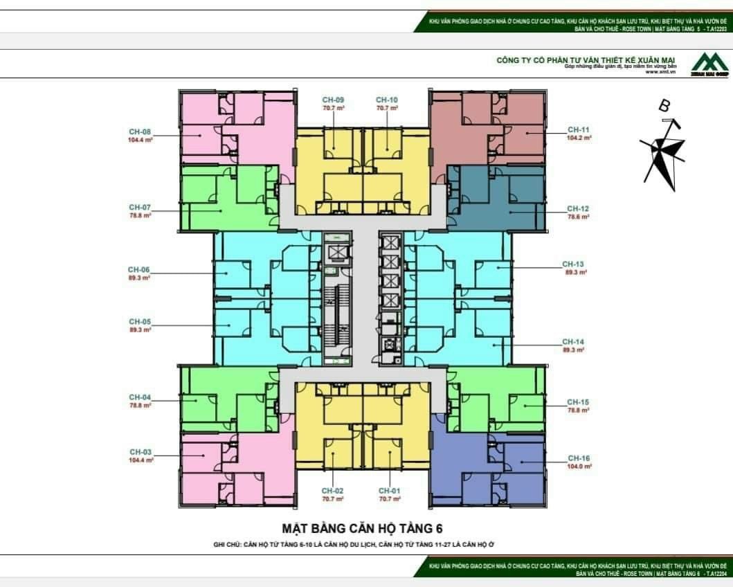 Cần bán Căn hộ chung cư Hoàng Mai, Hà Nội, Diện tích 71m², Giá 39 Triệu/m² 2