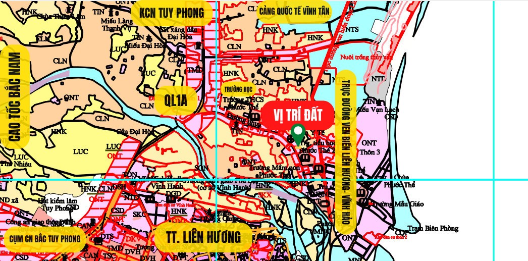 Cho thuê Đất Xã Phước Thể, Tuy Phong, Diện tích 90m², Giá Thương lượng 3