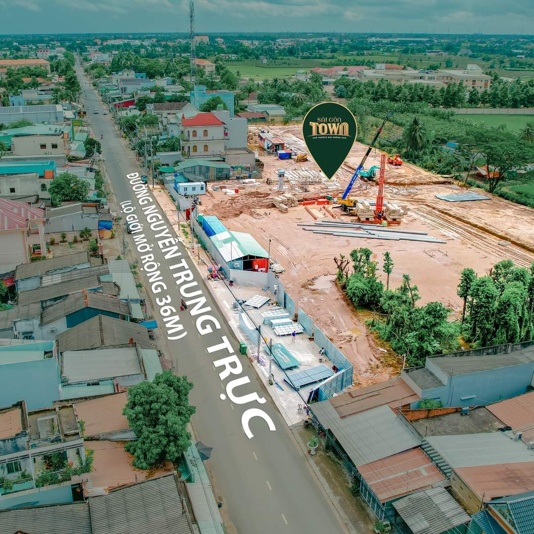 Cần bán Nhà mặt tiền đường Nguyễn Trung Trực, Thị trấn Tân Trụ, Diện tích 90m², Giá 4.2 Tỷ 2