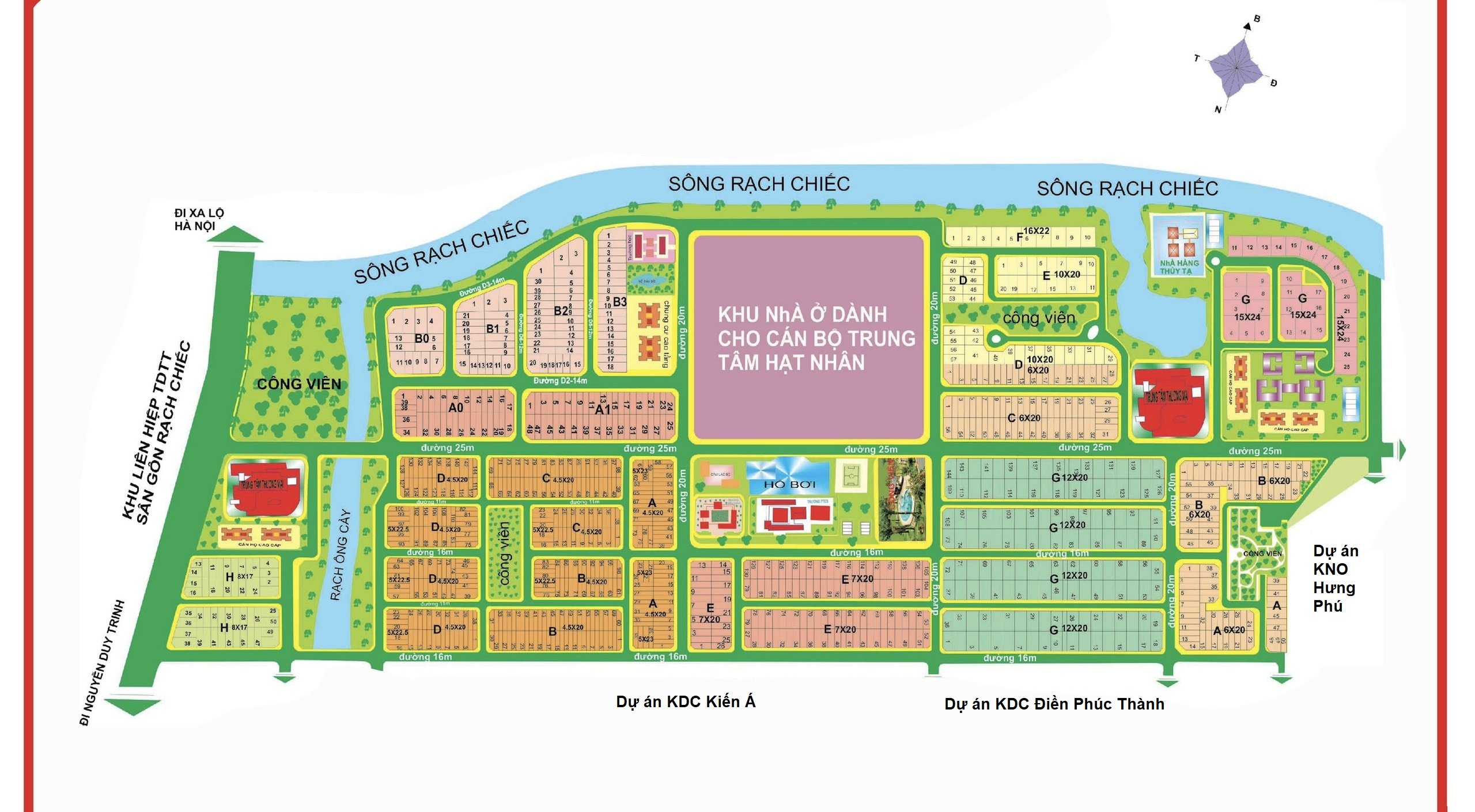 Bán đất biệt thự KDC Nam Long, Quận 9 diện tích 240m2, đường 16m. Có sổ hồng riêng 11
