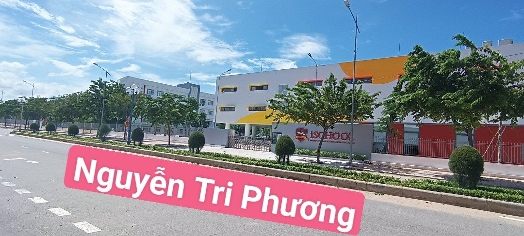 Cần bán 105m2 đất sổ riêng , đối diện trường ishool .mặt tiền đường nguyễn tri phương . Ninh Thuận .