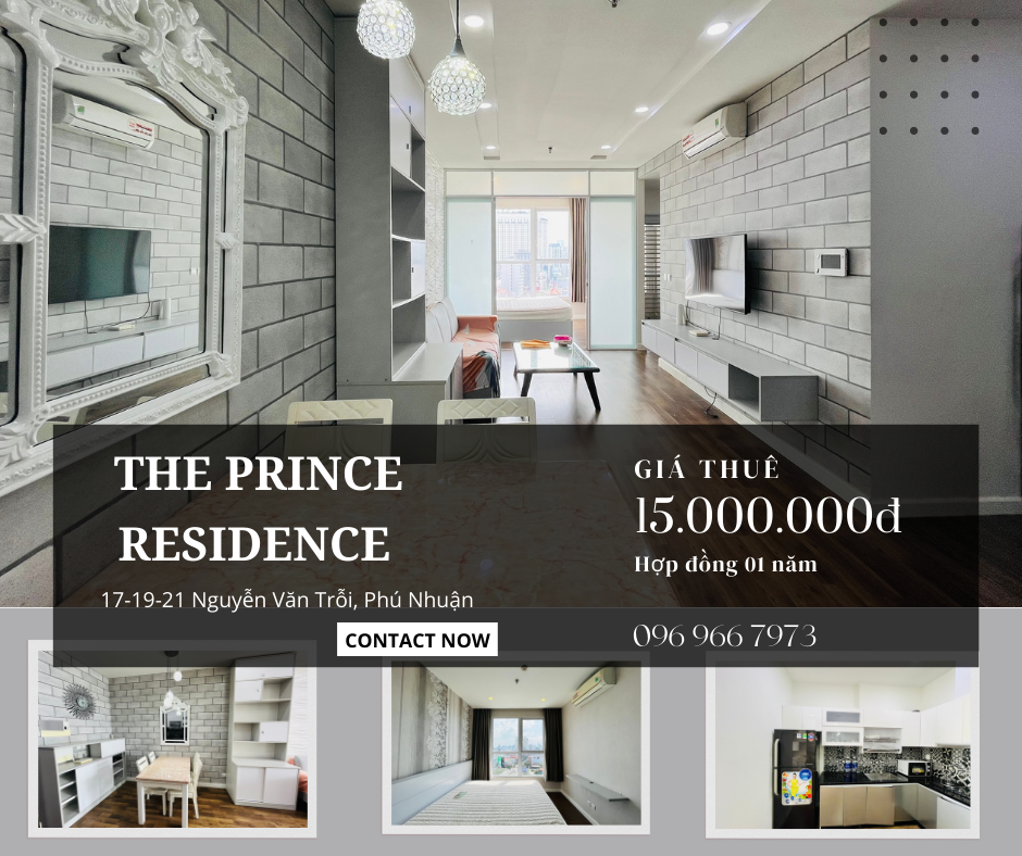 Cho thuê Căn hộ The Prince Residence - 52m² - 15 Triệu/tháng