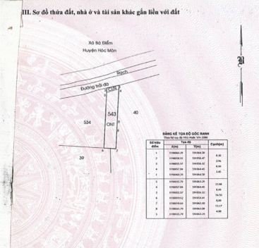 Cần bán Đất đường Thới Hòa, Xã Vĩnh Lộc A, Bình Chánh diện tích 325m², giá 11 tỷ 7