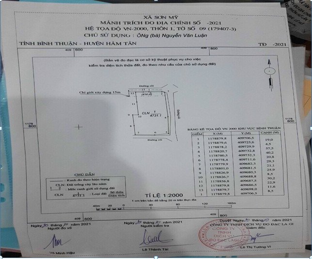 Bán gấp siêu phẩm 3mt, sổ sẵn ,ngay trung tâm xã Sơn Mỹ, dt 4700m2. 4