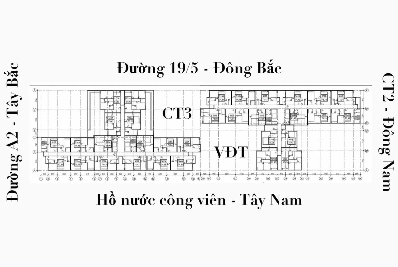 Cần bán hộ chung cư CT3 Vĩnh Điềm Trung mới 100%, giá chỉ 1,52 tỷ. 3