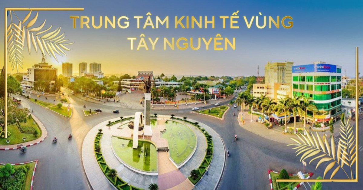 Ra mắt đắt nền sổ đỏ Trung tâm hành chính mới ven Buôn Mê Thuột chỉ từ 268tr (30%) sở hữu ngay hôm nay