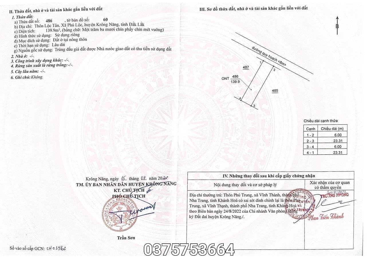 Lô đất mặt tiền đường 22m với diện tích 528m2 giá chỉ 8.9tr/m2. 6