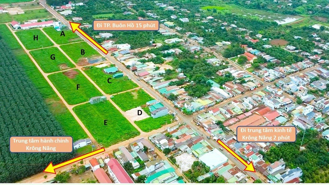 Bán đất xã Phú Lộc full thổ cư, cạnh trung tâm hành chính mới Đăk Lăk 1