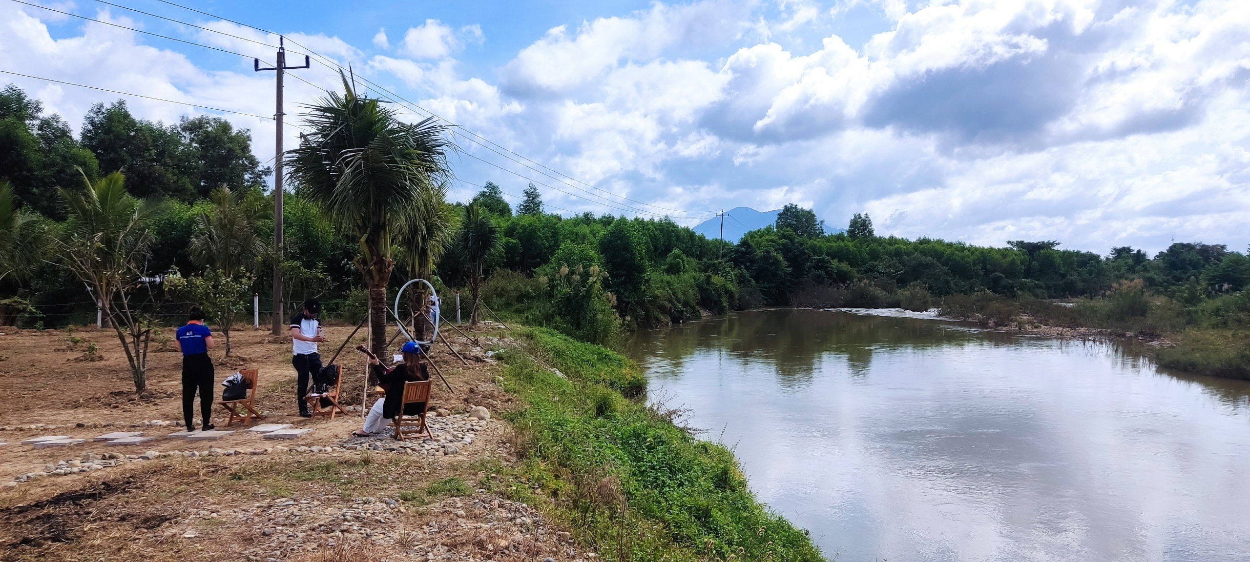 MỞ BÁN 7 LÔ ĐẤT VƯỜN KHÁNH VĨNH, VIEW SÔNG, ĐÃ CÓ CỔNG VÀ RÀO, GIÁ 890 TRIỆU 5