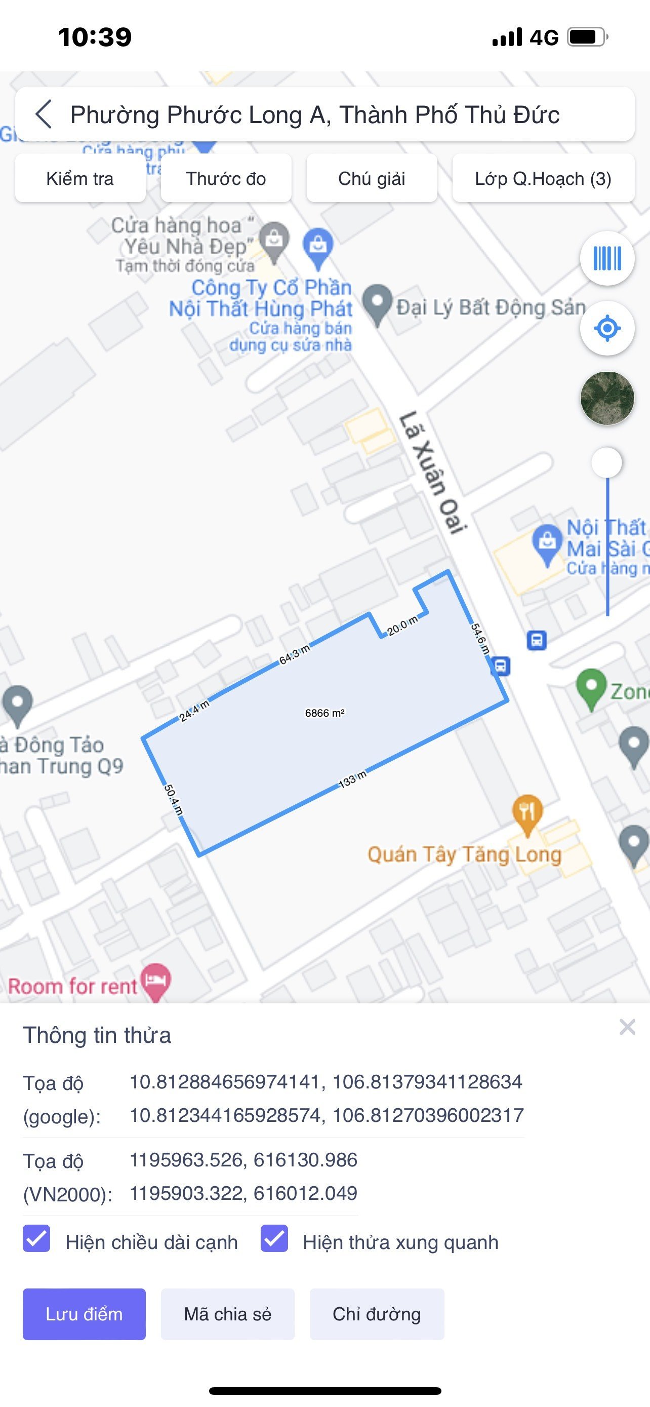 BDS HÙNG VĨ LAND [150 TRIỆU] 7000 M² MTKD Lã Xuân Oai 54x133m 13/11/2022 7