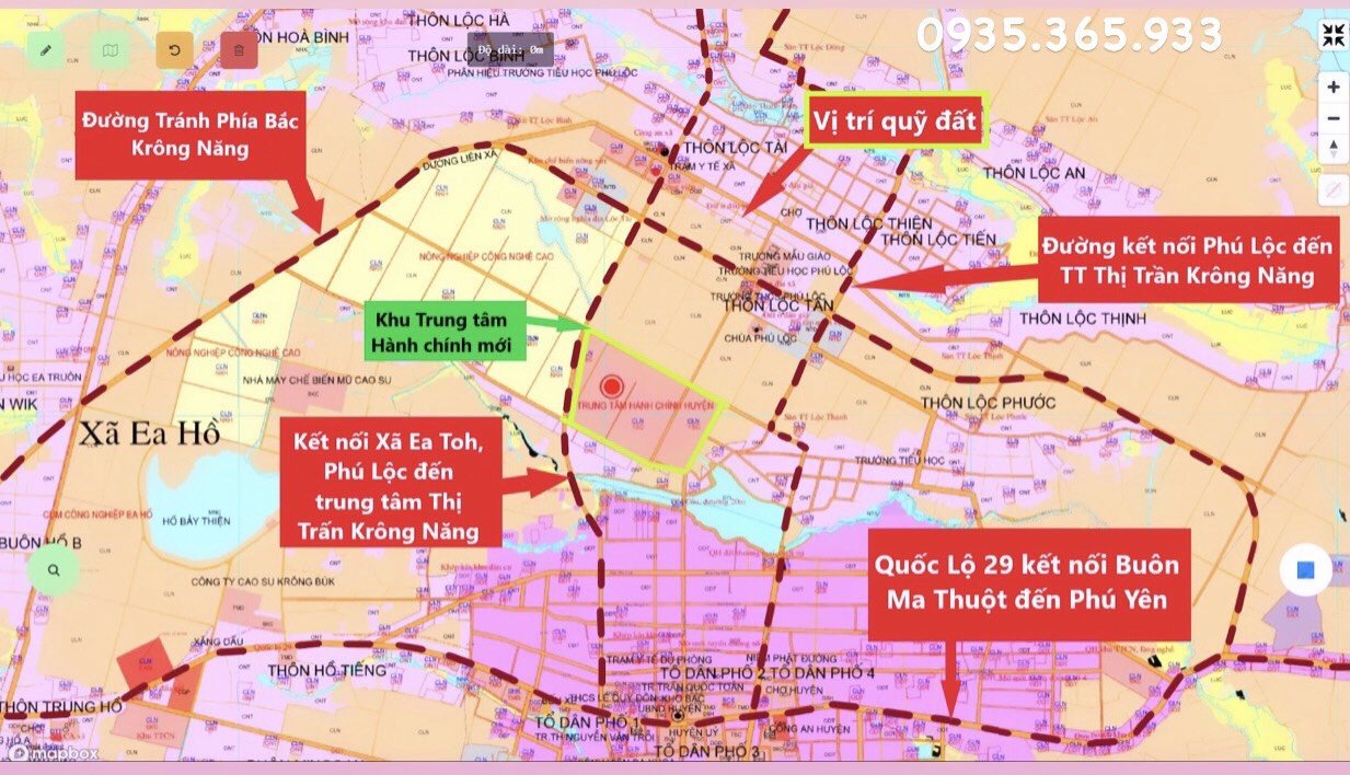 Cần bán Đất đường Hùng Vương, Xã Phú Lộc, Diện tích 132m², Giá 850 Triệu 4