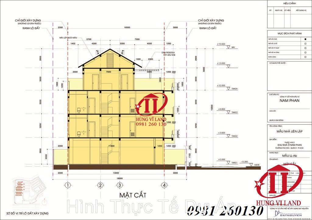 BDS HÙNG VĨ LAND [14.5 tỉ] Lô 2MT D16 Nam Phan KykiO Ngang 9m trục chính 16m 20/11/2022 2