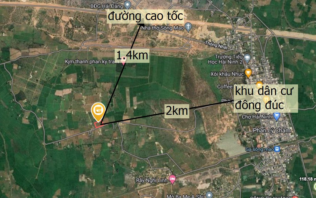 Cần bán Đất đường Quốc lộ 1A, Xã Hải Ninh, Diện tích 5768m², Giá 220 Trăm/m² 4