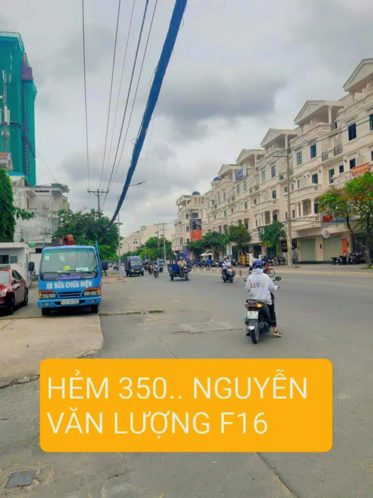 Bán nhà 350 Nguyễn Văn Lượng, dtsd 80m2, 3 tầng, 3pn, sát hẻm xe tải,3ty, nở hậu 5