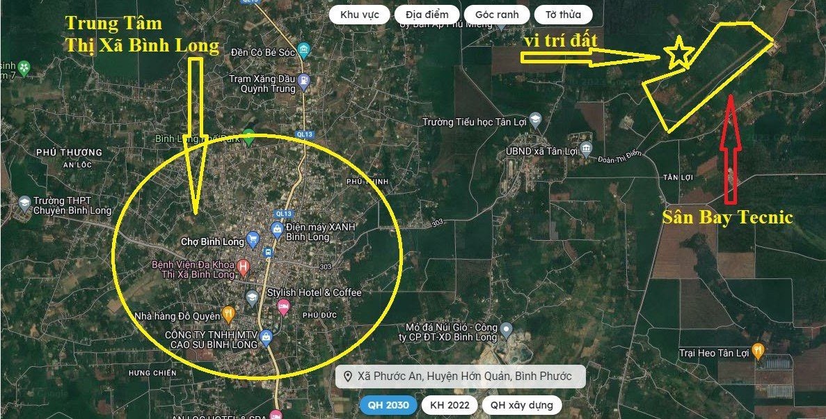 Đất Ngộp vành đai sân bay Tân Lợi, Hớn Quản, Bình Phước 5