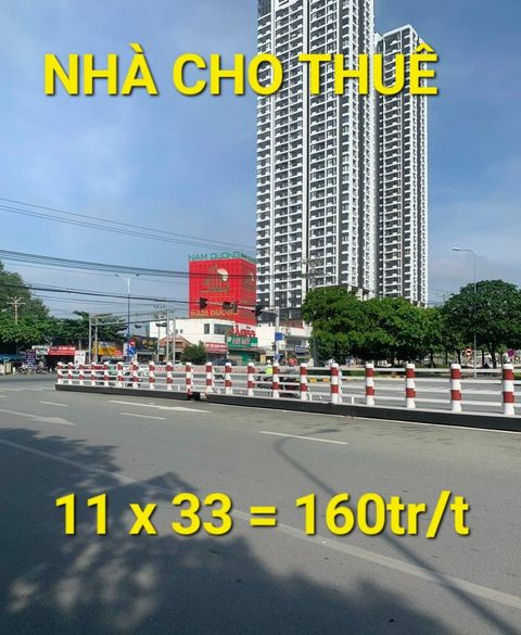 Cho Thuê Toà Nhà Khủng 333m2 5 lầu QL13 Thuận An Bình Dương