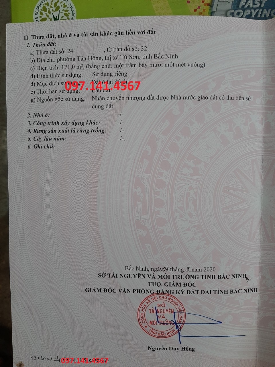Cần bán Biệt thự Từ Sơn, Bắc Ninh, Diện tích 171m², Giá Thương lượng 2