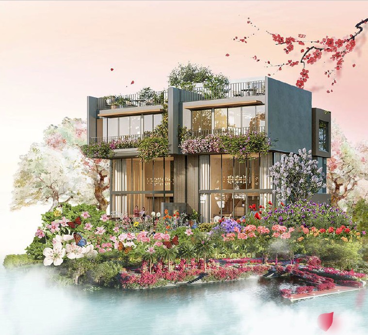 biệt thự song lập mặt tiền sông dự án Ecovillage Saigon River giá chỉ 14,5 tỷ (gồm VAT, PBT) 2
