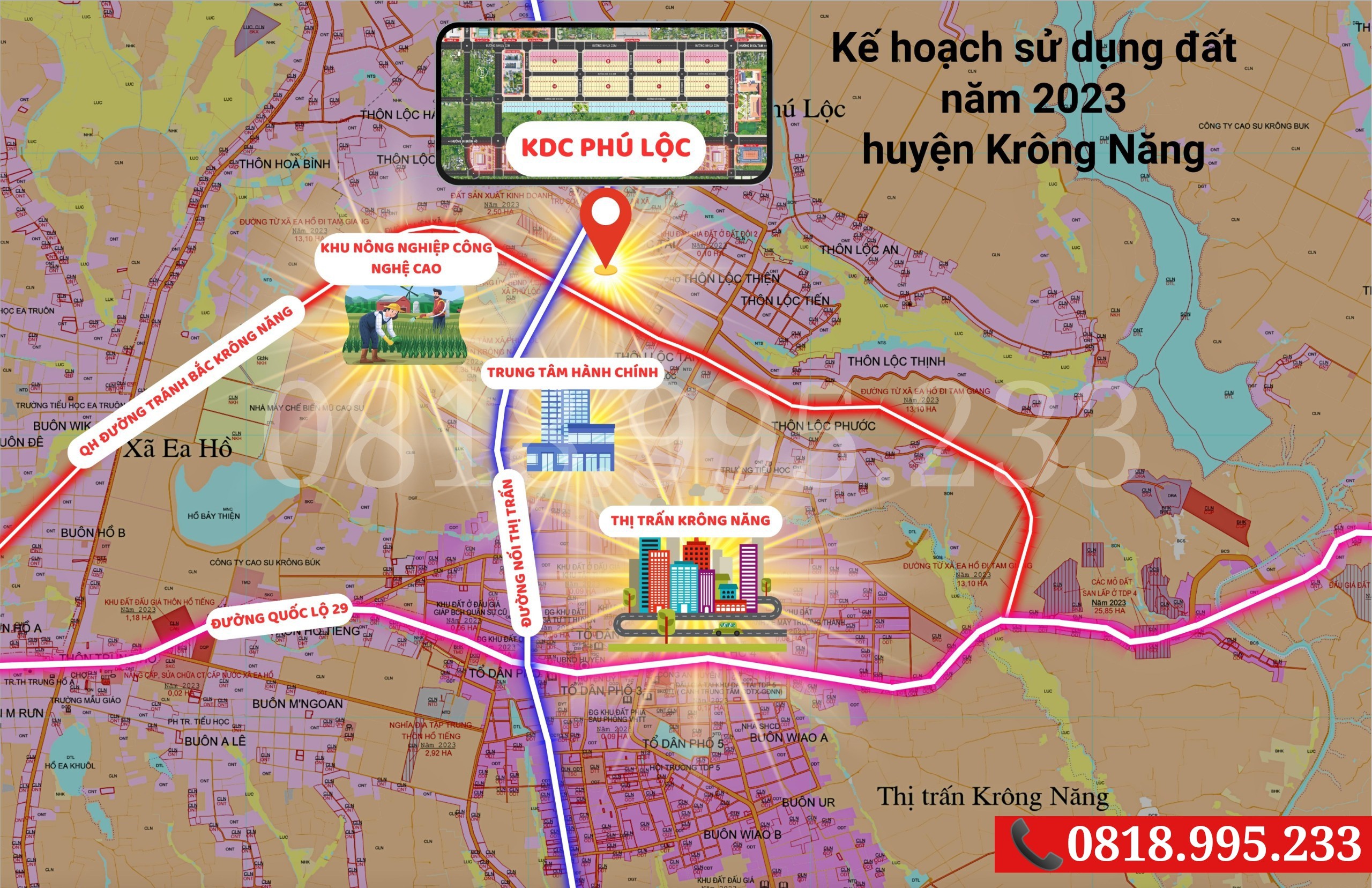 Bán Cặp Biệt Thự Tại KDC Phú Lộc, Krông Năng Với Giá Siêu Hời Chỉ 668 Triệu 3