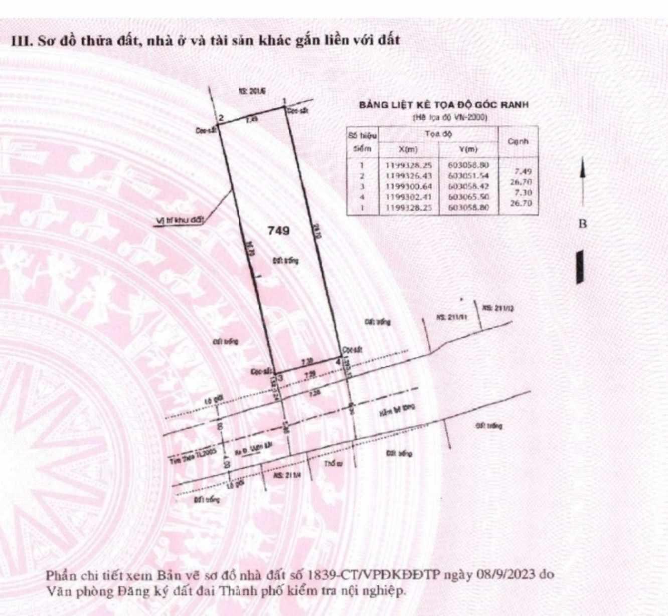 Bán lô đất 1/ ngắn Vườn Lài, APĐ Q12. DT lớn giá đầu tư