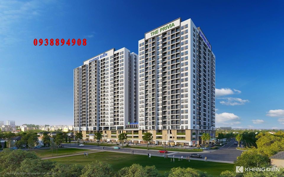 Cần bán Căn hộ chung cư dự án The Privia Khang Điền, Diện tích 52m², Giá 568 Triệu