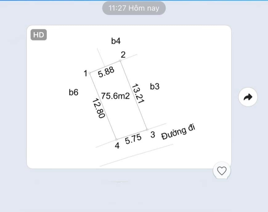 Cần bán Nhà ở, nhà cấp 4, nhà hẻm đường Trần Bình, Phường Mai Dịch, Diện tích 76m², Giá 12.8 Tỷ 3