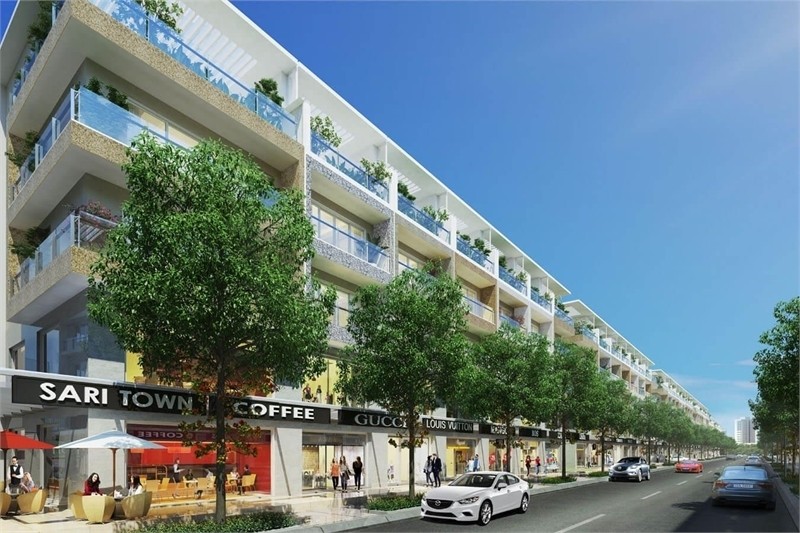 Cặp Shophouse SARITOWN Trục Đường B2, Diện Tích Rộng Lớn 5