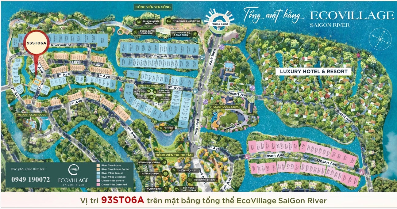 biệt thự song lập mặt tiền sông dự án Ecovillage Saigon River giá chỉ 14,5 tỷ (gồm VAT, PBT) 4