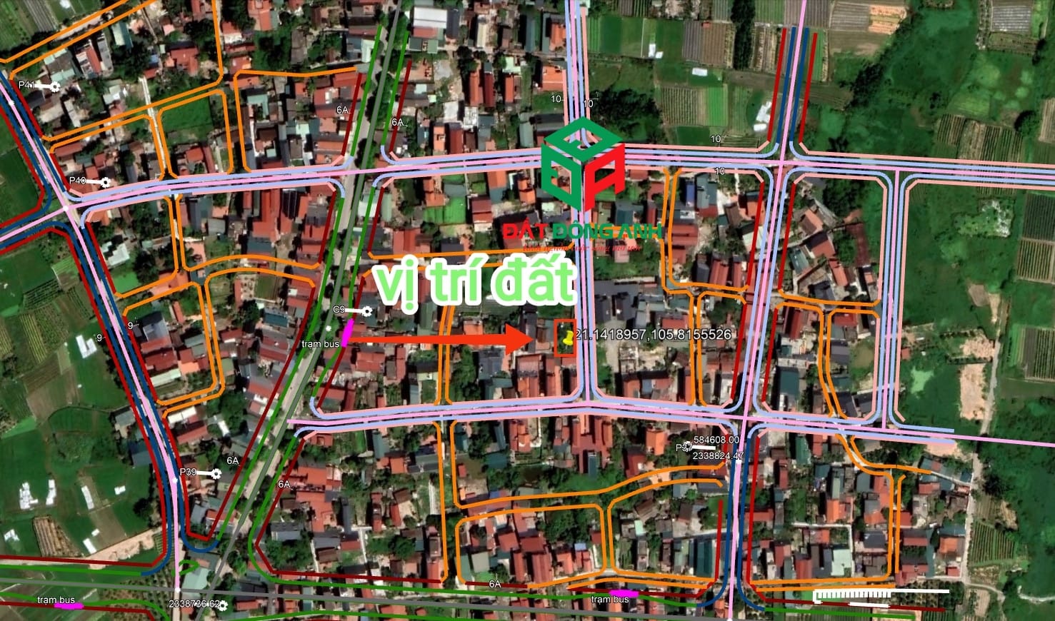 Bán 40.3m2 đất Vân Nội, Đông Anh - Đường 2.5m - Hơn tỷ 3