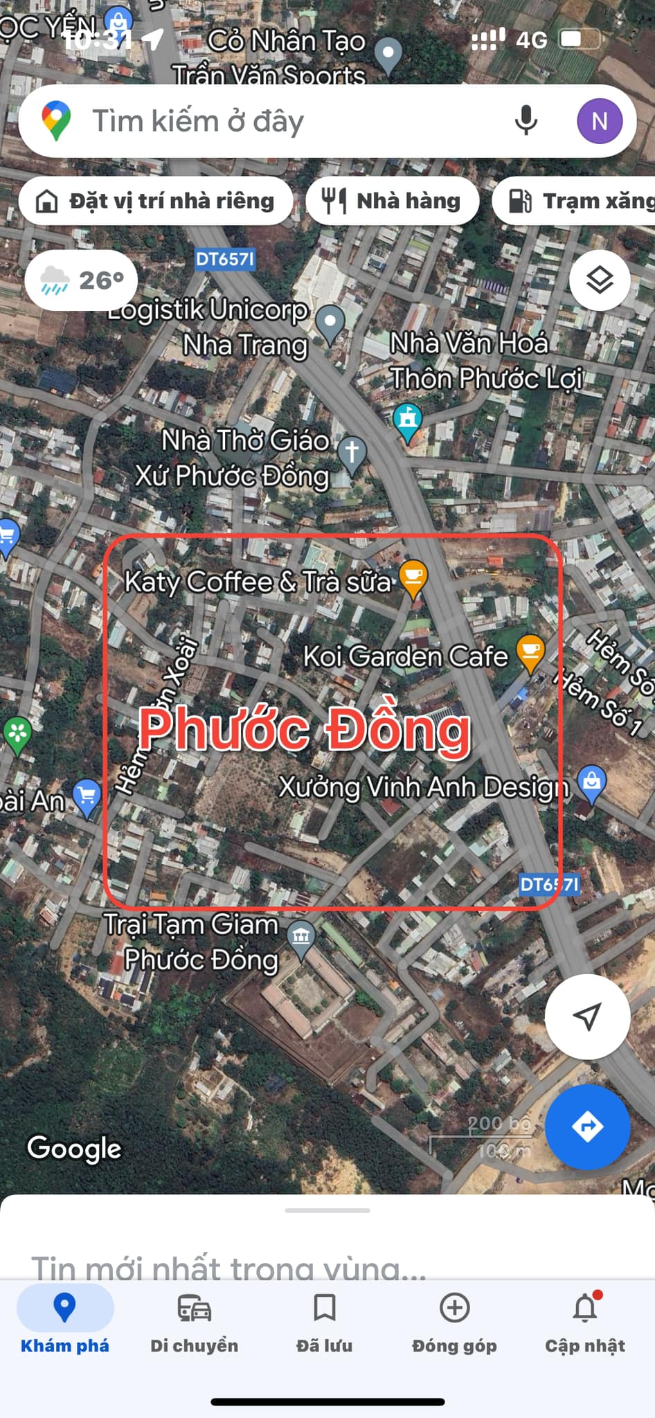 Cần bán Đất Xã Phước Đồng, Nha Trang, Diện tích 100m², Giá 1.3 Tỷ