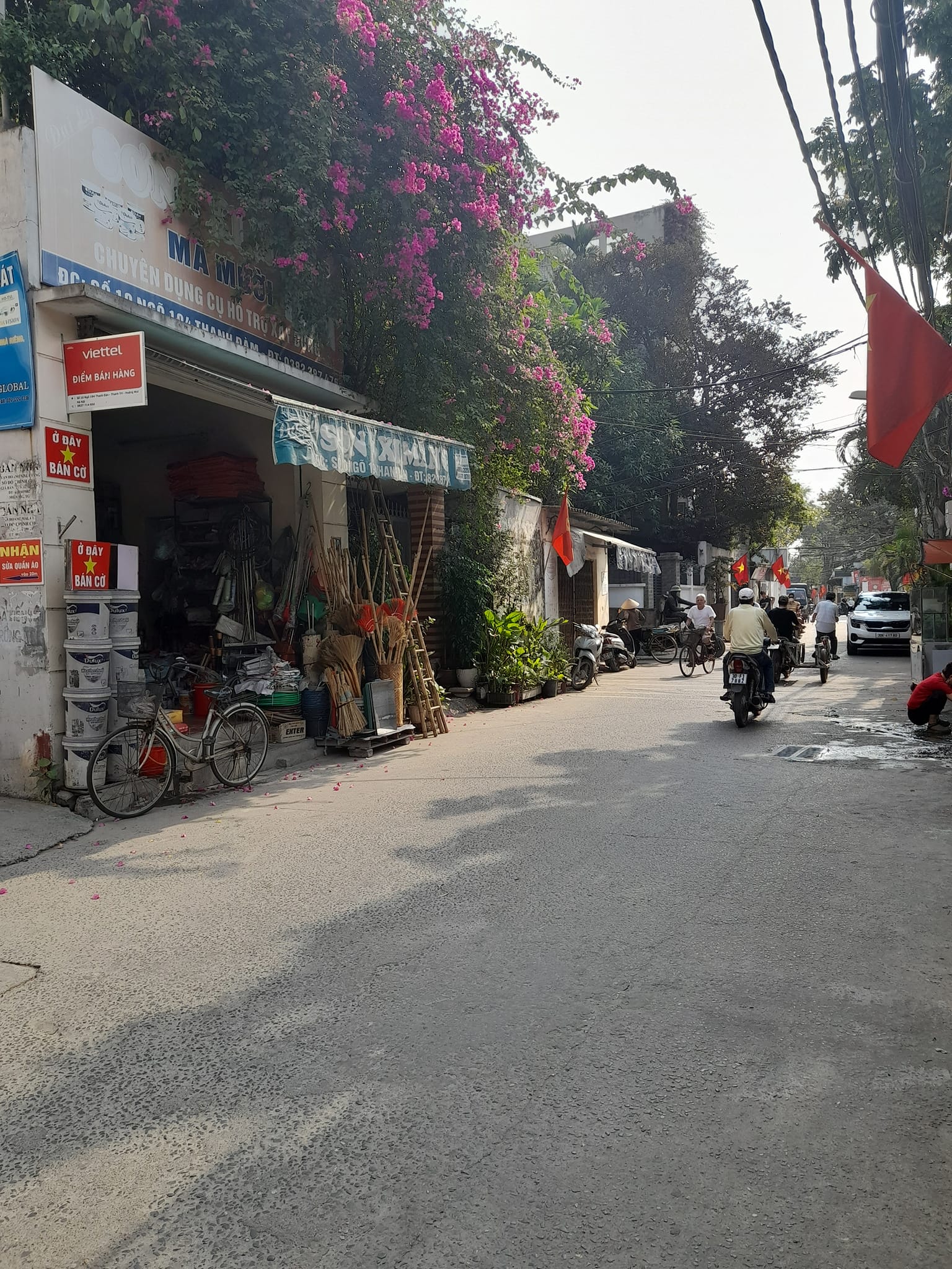 Mặt ngõ ô tô tránh, KD sầm uất, phố Vĩnh Hưng, Thanh Đàm 55m2 giá 5.8 tỷ