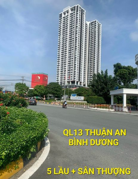 Cho Thuê Toà Nhà Khủng 333m2 5 lầu QL13 Thuận An Bình Dương 2