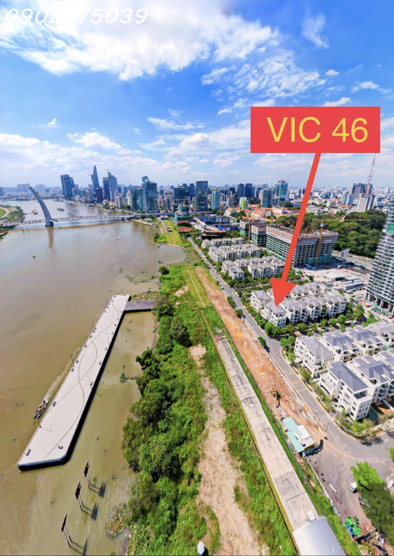 Biệt thự view sông Sài Gòn VIP vinhomes Ba Son quận Nhất