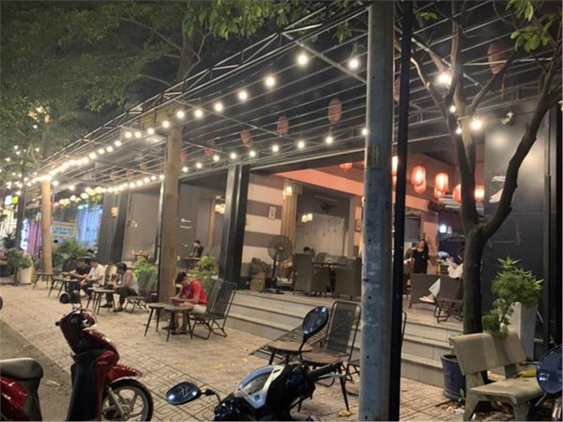 Mặt Tiền KD Sầm Uất 165m ngang 12.5m đang kinh doanh cafe gần Tô Ngọc Vân 2