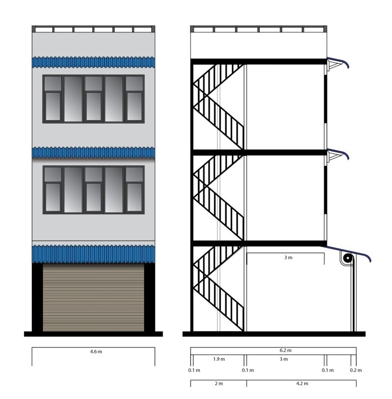 bán nhà HXH thông 5m Phan Văn Trị, Phường 11, Q.  Bình Thạnh 3