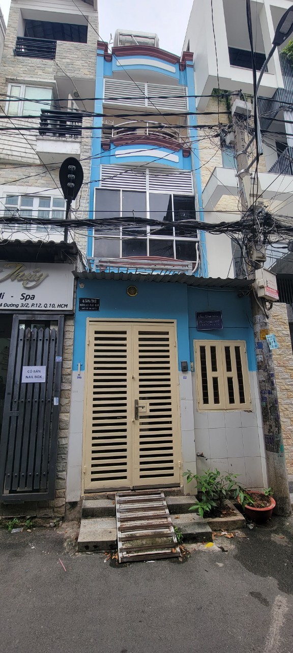 Chính chủ cho thuê nhà tại 458/92 đường 3/2, phườn 12, quận 10, TP Hồ Chí Minh.
