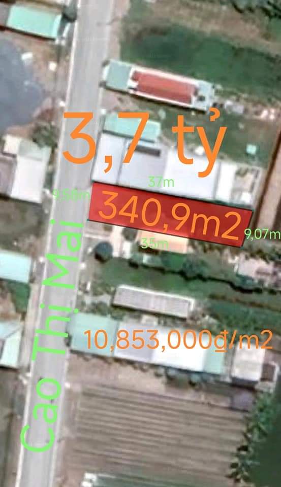 Bán lô đất thổ mặt tiền Cao Thị Mai giá 3,7 tỷ 1