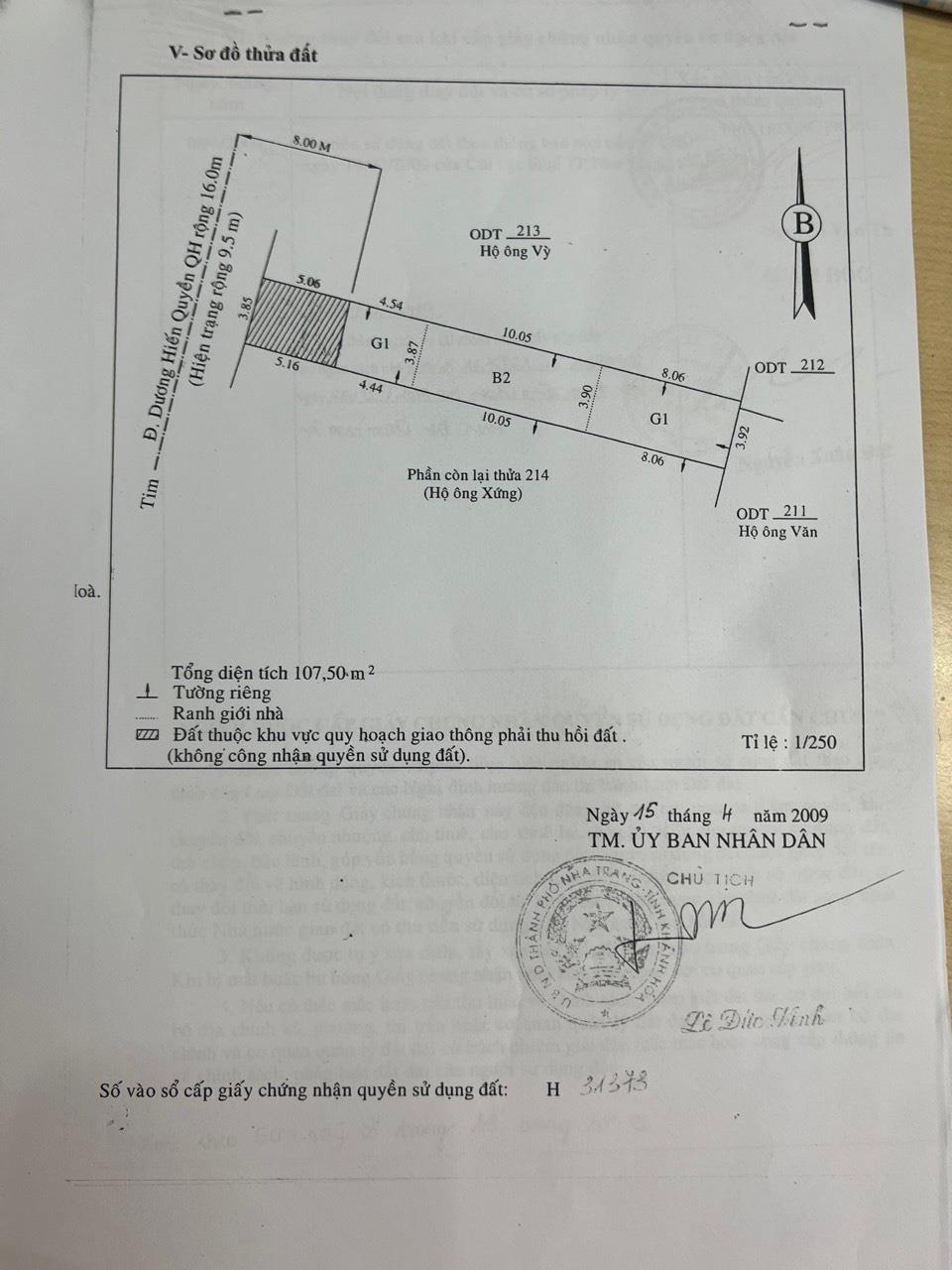 BÁN NHÀ GẦN BIỂN, GIÁ TỐT - NHÀ MẶT ĐƯỜNG DƯƠNG HIẾN QUYỀN SIÊU RẺGIÁ CHỈ 80 TRIỆU/M2 4