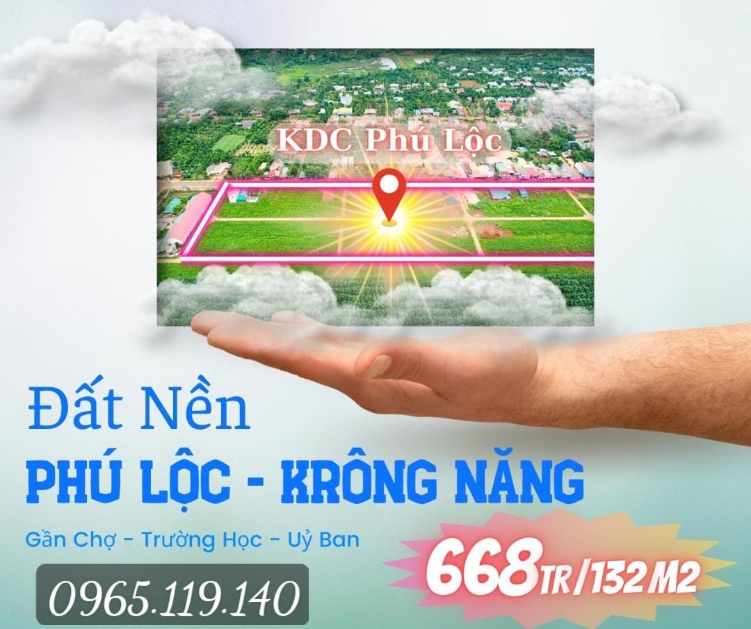 HOT !!! Đất nền KDC Phú Lộc - Krông Năng - Thị trường sôi động nhất lúc này 4