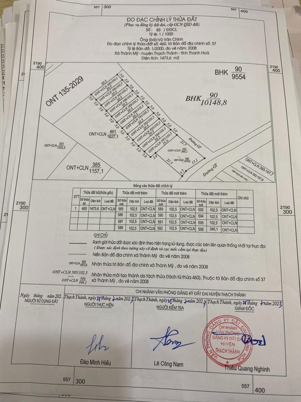 SỞ HỮU NGAY LÔ ĐẤT ĐẸP – GIÁ TỐT Tại Lệ Cẩm 2, Xã Thành Mỹ, Huyện Thạch Thành, Thanh Hóa 3