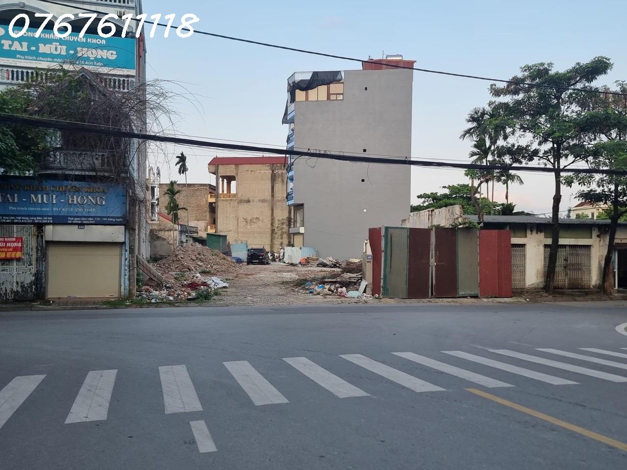 Bán đất Việt Hưng, đường to như phố, kd sầm uất, lô góc, 176m, MT9m 160tr 1