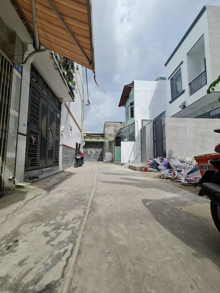 Bán lô đất DT 4x20 hẻm bê tông 4m, xe hơi vô tận cửa, đường Nguyễn Thị Búp, Q12. SHR