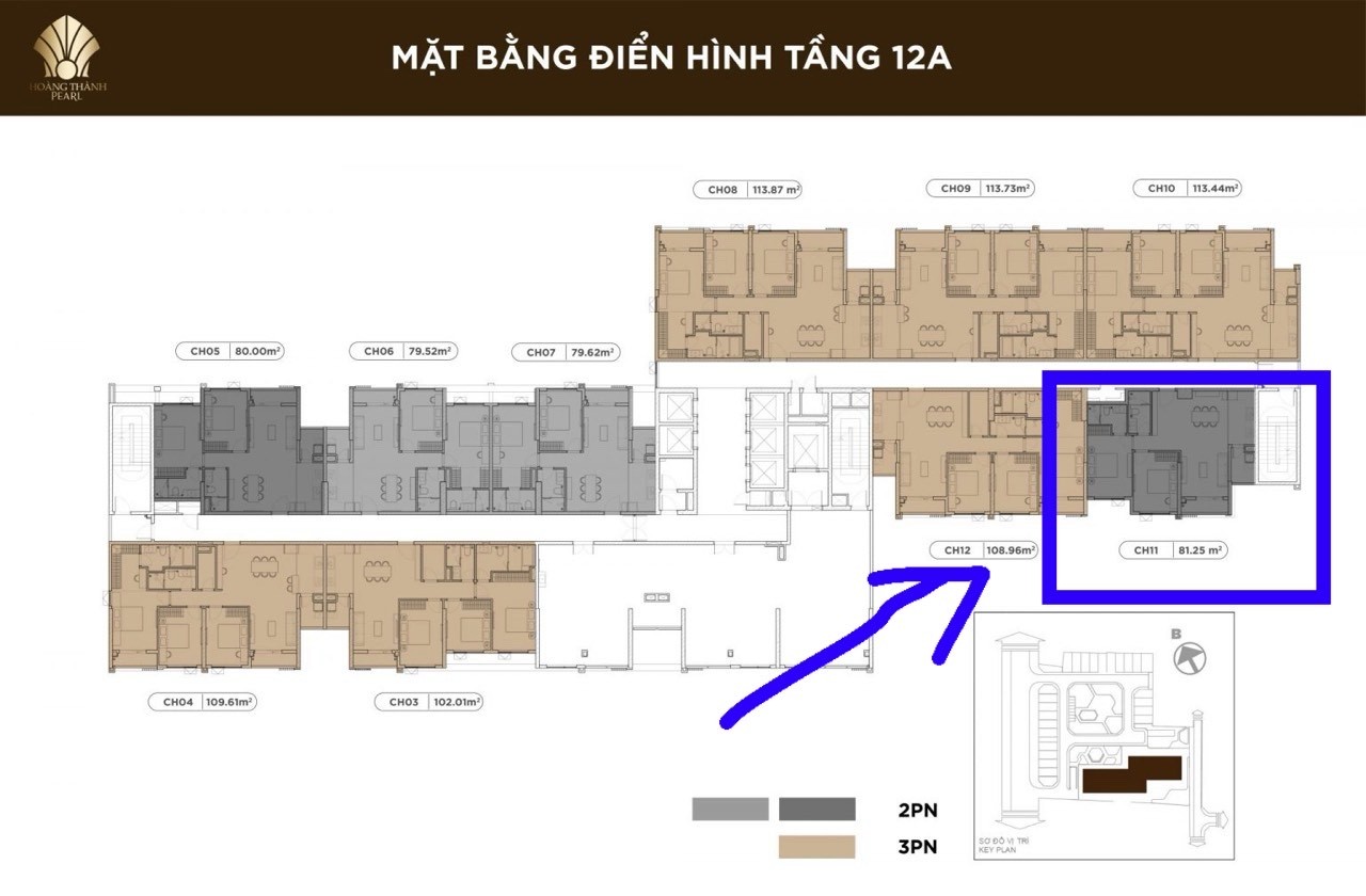 Chính chủ bán căn hộ chung cư cao cấp Hoàng Thành pearl cạnh Vinhomes Hàm Nghi - 82m2 2