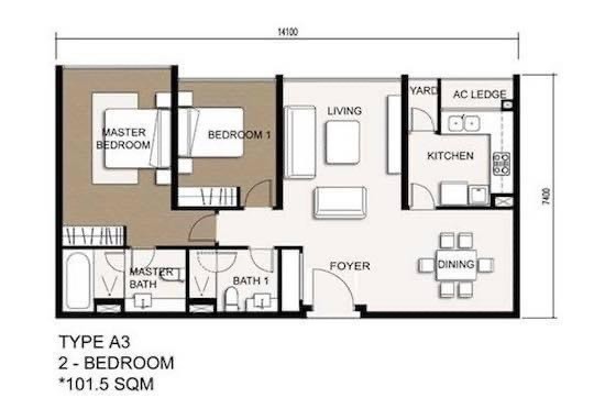 Cần bán Căn hộ chung cư dự án The Vista An Phú, Diện tích 101m², Giá 5.2 Tỷ 2