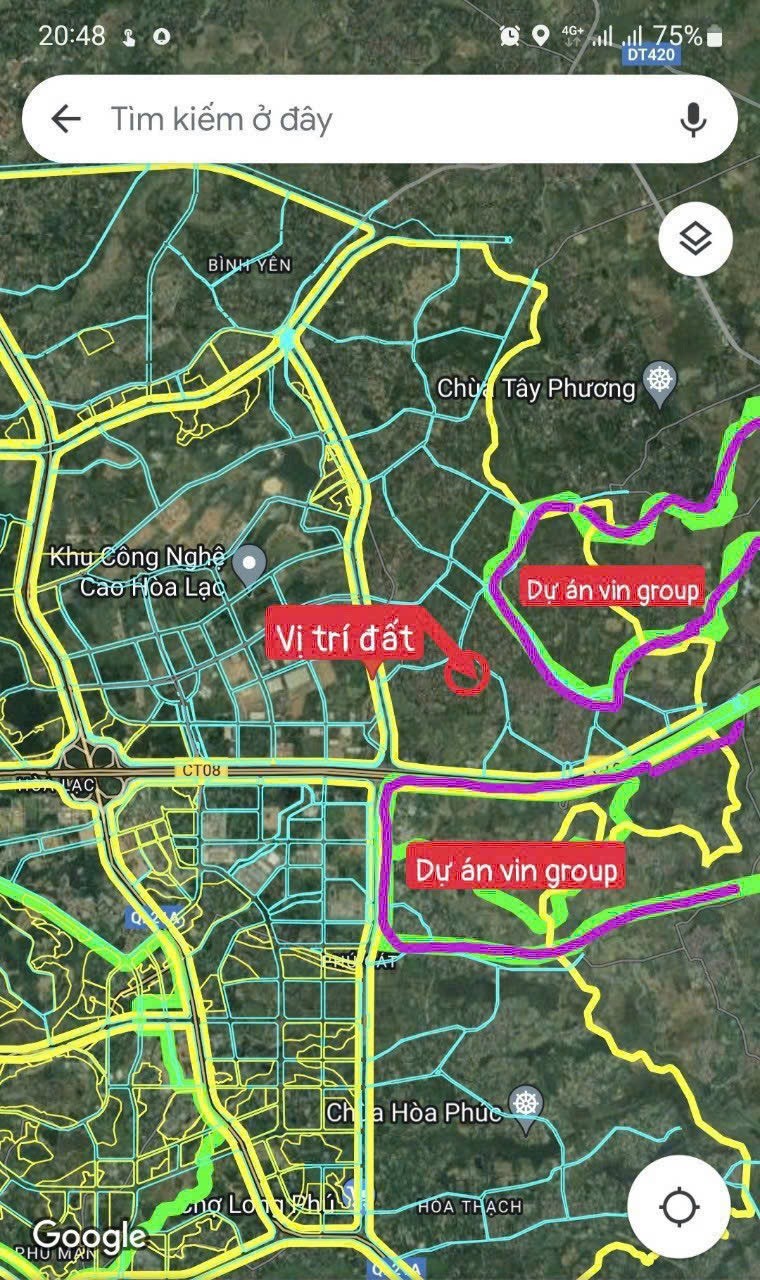 Cần bán Đất đường 420, Xã Bình Yên, Diện tích 100m², Giá 998 Triệu 3