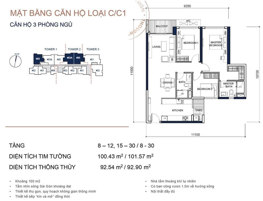 Cần bán Căn hộ chung cư đường 1, Phường Thảo Điền, Diện tích 100m², Giá 12.5 Tỷ 2