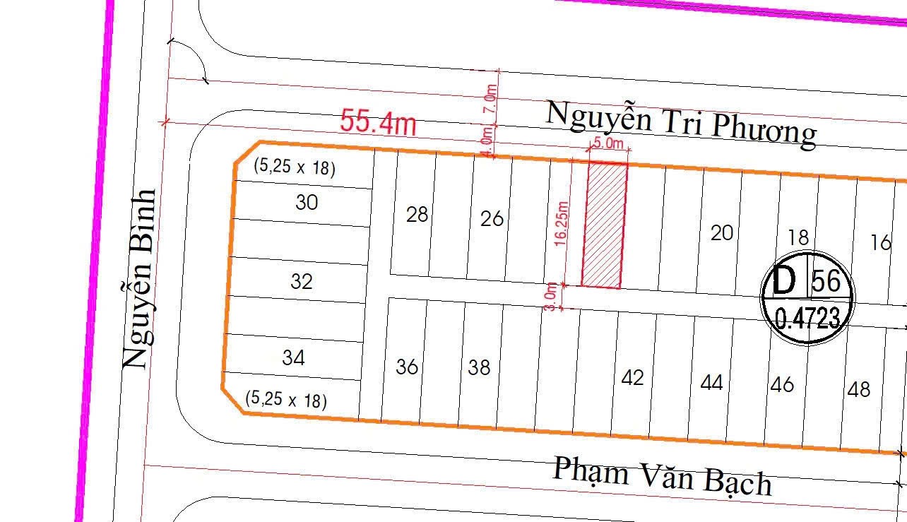 Bán 81.2m2 Nền Siêu Đẹp Cho Nhà Đầu Tư Tại Mặt Tiền Đường Nguyễn Tri Phương, Thị Trấn Mỹ An 3