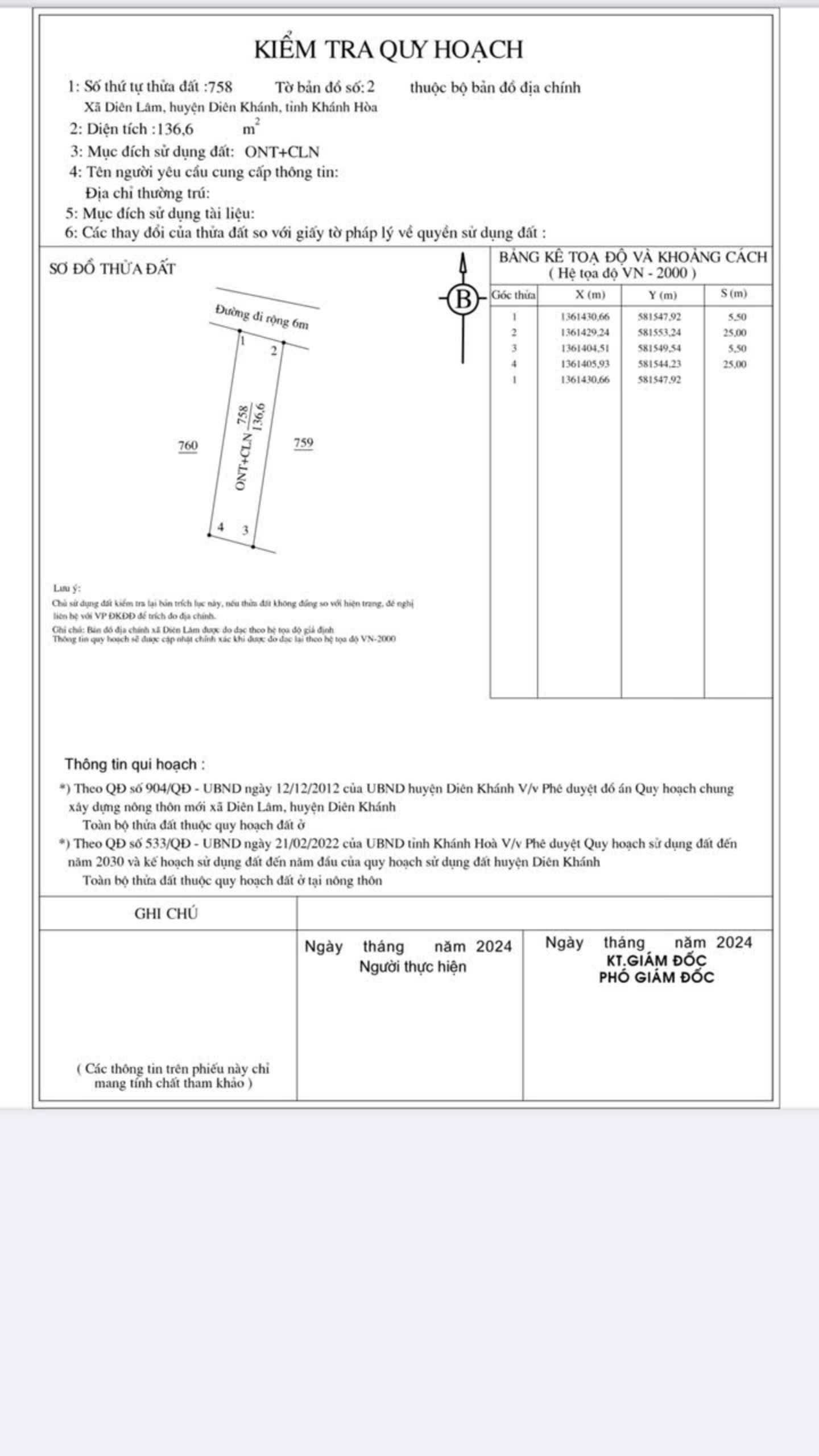 Bán đất Diên Lâm giá rẻ đường thông sát bên Tỉnh Lộ 8 9