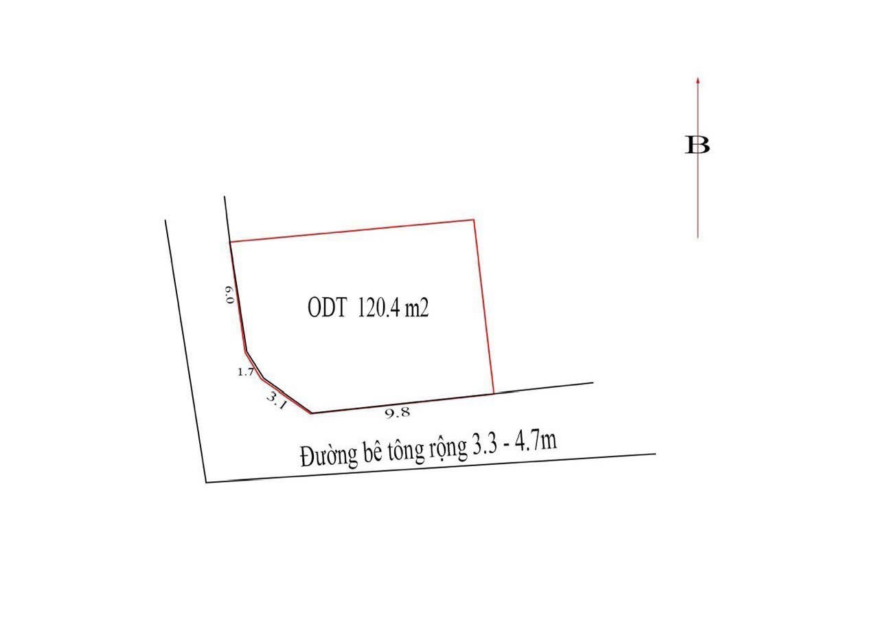 Cần bán Đất đường Quốc lộ 1A, Phường Ninh Giang, Diện tích 120m², Giá 720 Triệu 2